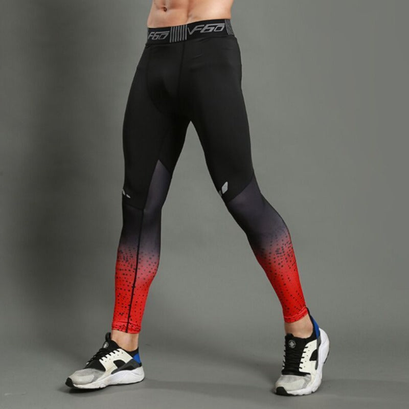 Power Up Your Run: Men's Performance Compression Tights