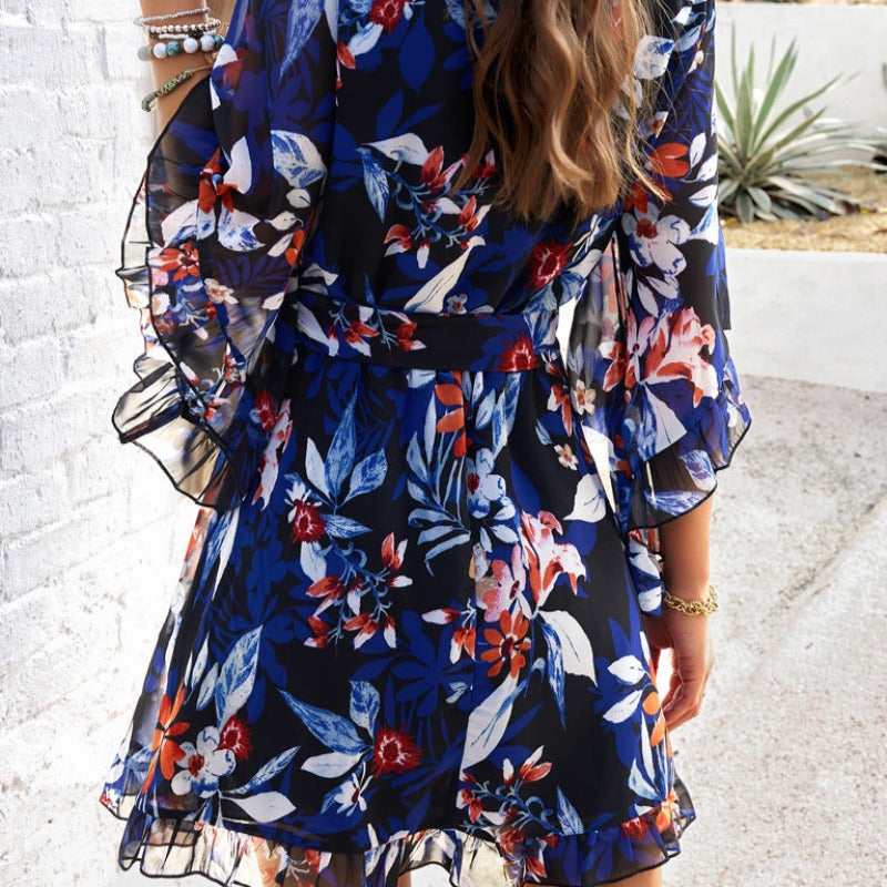 Floral Vibes All Summer: Floral Print Dress