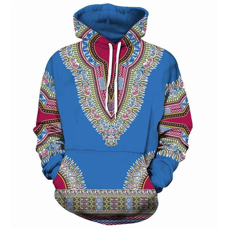 Unleash Your Inner Vibrance: 3D Printed Hoodies with African Flair