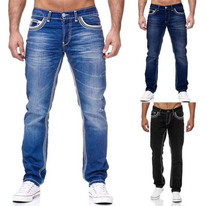 Everyday Essentials: Men's Straight Jeans For Every Look