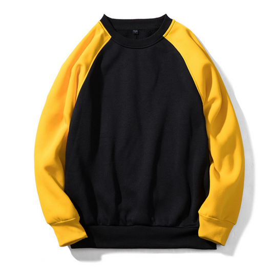 Patchwork Streetwear Sweatshirt