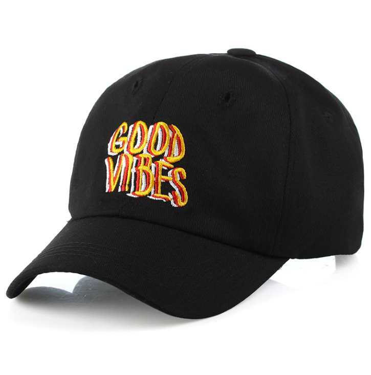 Spread Positivity: "Good Vibes" Baseball Cap