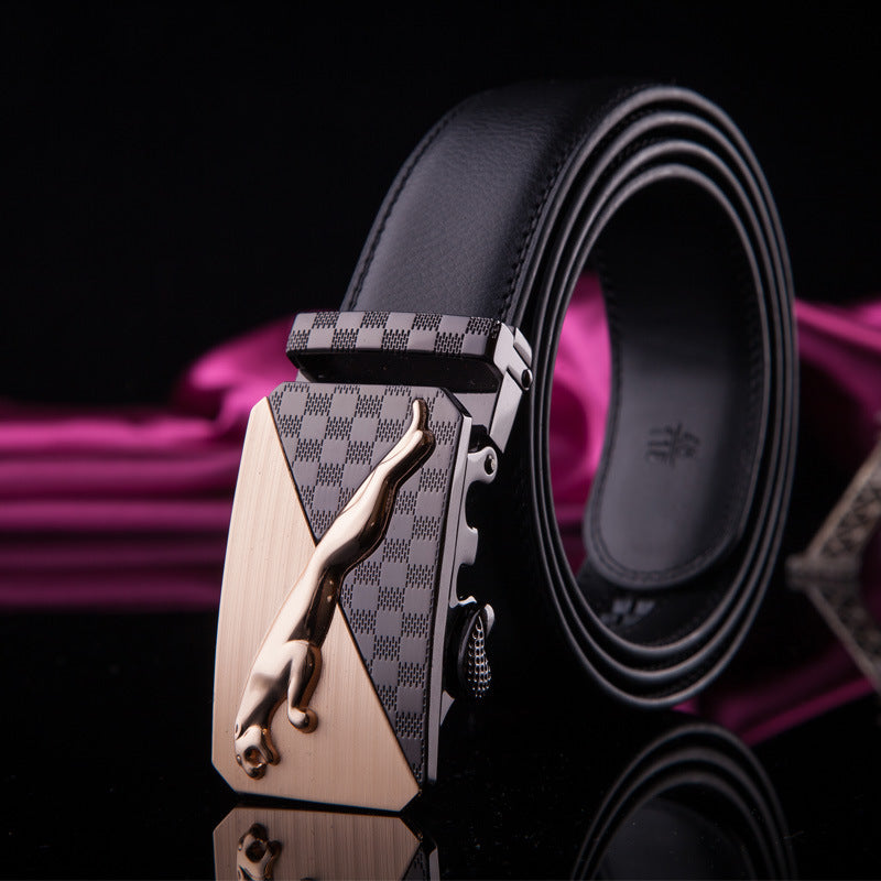 Effortless Elegance: Automatic Buckle Belt