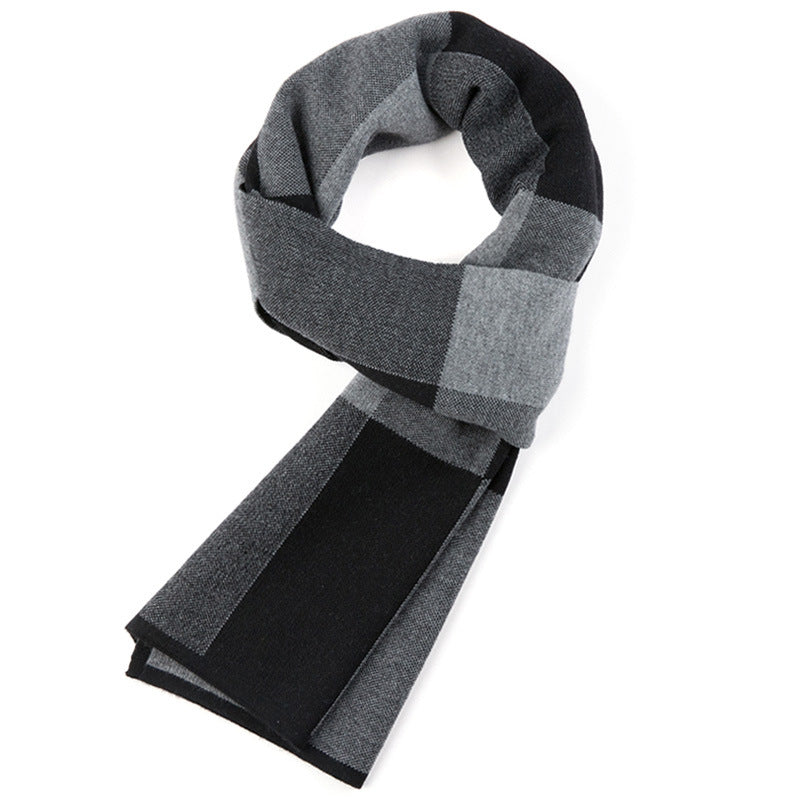 Stay Warm & Chic: Plaid Men's Scarves