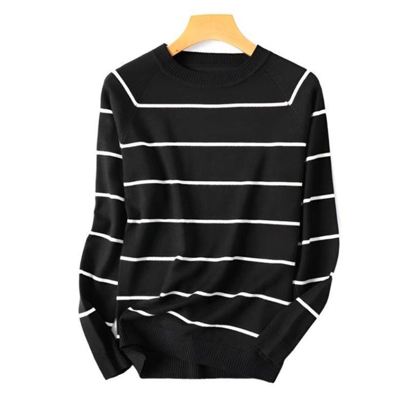 Knit Up Your Happiness: Women's O-Neck Sweater, Pure Bliss Guaranteed