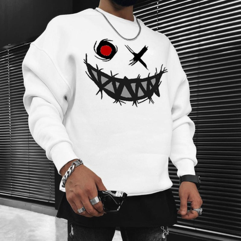 Bold & Casual: Your Graphic Crewneck Sweatshirt