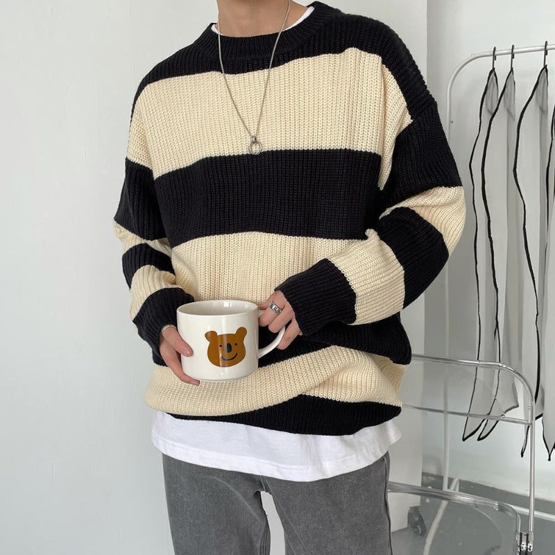 Mastering Minimalism: Your New Go-To Striped Sweater That Does It All