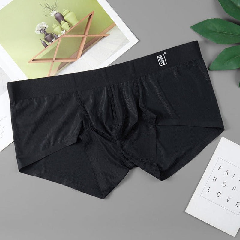 Summer Slayers: Breathable Ice Silk Boxers