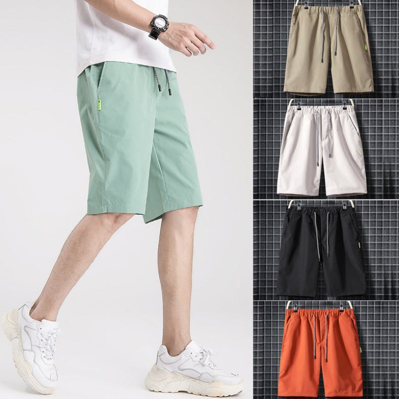 Comfy Casual Solid Color Shorts For Men