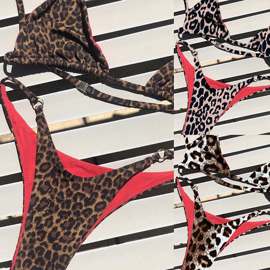 Unleash Your Wild Side: Leopard Print Bikini