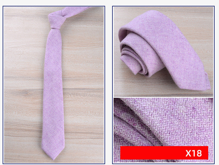 Fleek Your Formal Attire: Premium Wool Tie