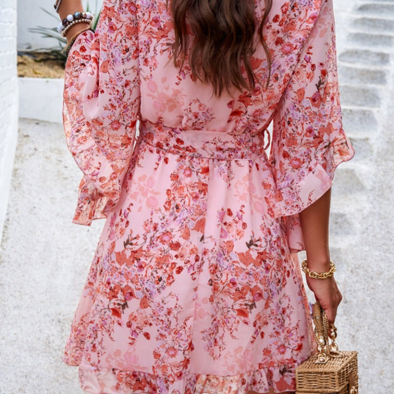 Floral Vibes All Summer: Floral Print Dress