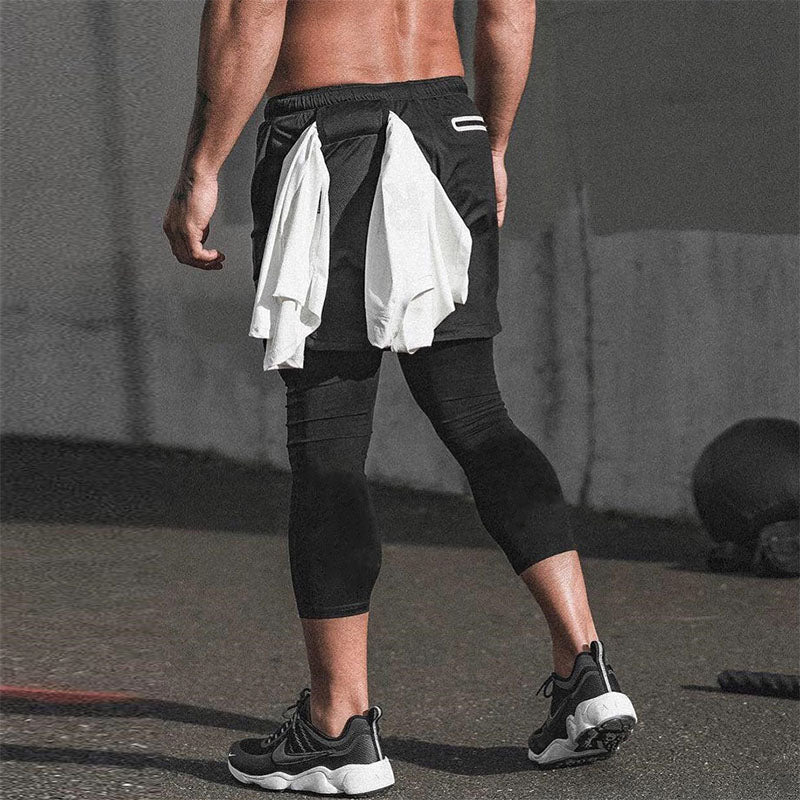 Dominate Your Workouts: 2-in-1 Shorts & Leggings Built For Performance