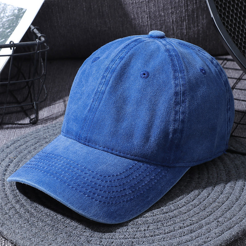 Washed Baseball Cap For Timeless Style