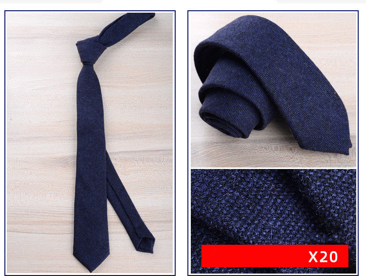 Fleek Your Formal Attire: Premium Wool Tie