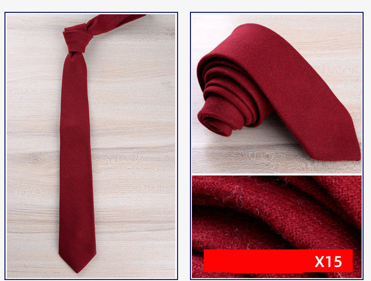 Fleek Your Formal Attire: Premium Wool Tie