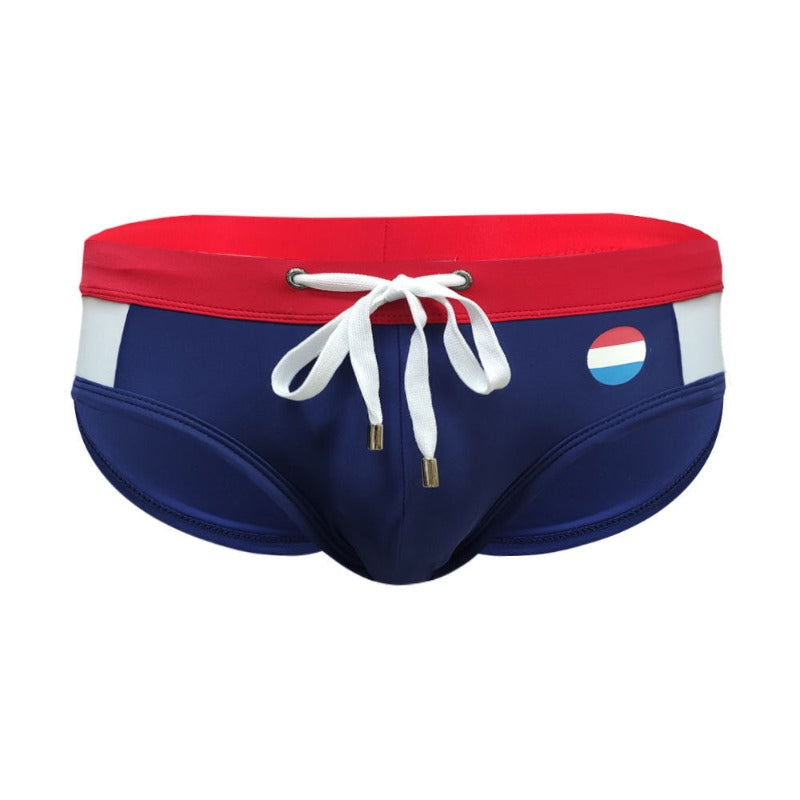 Rep Your Nation: Flag-Inspired Swim Briefs