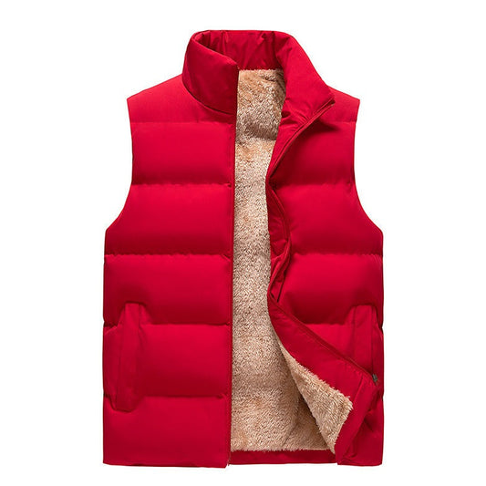 Warmth Redefined: Sleek Lambswool Down Vest