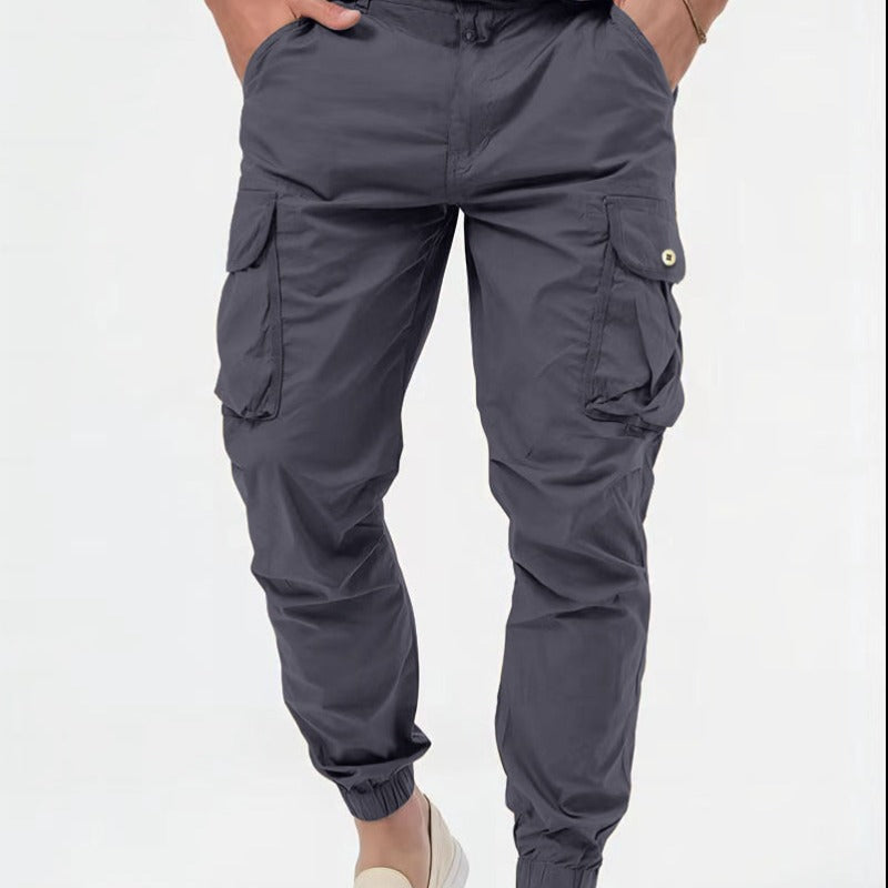 Cargo Cool: Utility Style Meets Comfort In Woven Pants