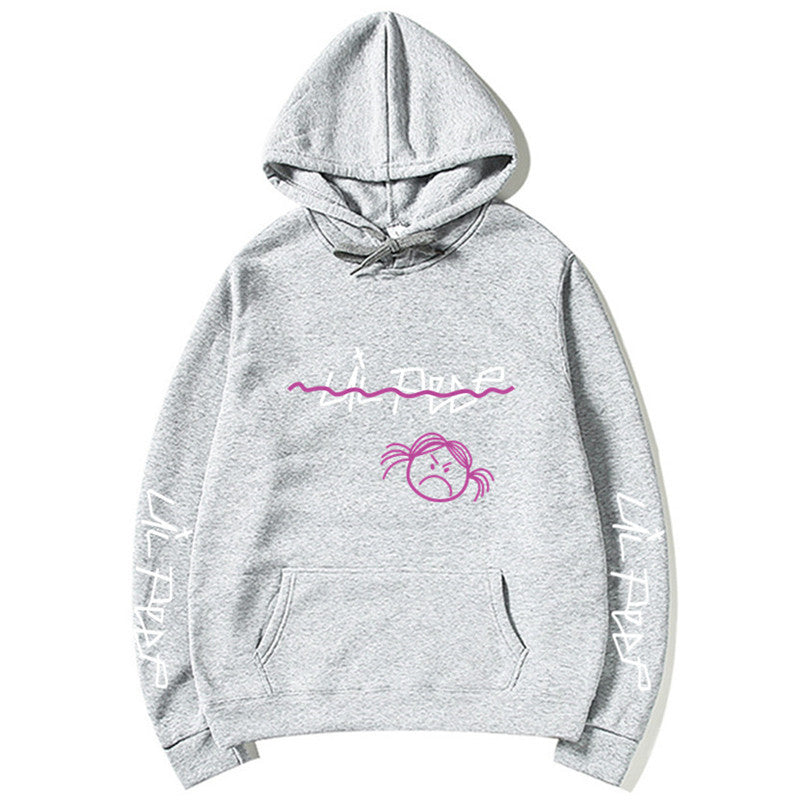 Channel Your Inner Emo Vibe: Lil Peep Print Hoodie