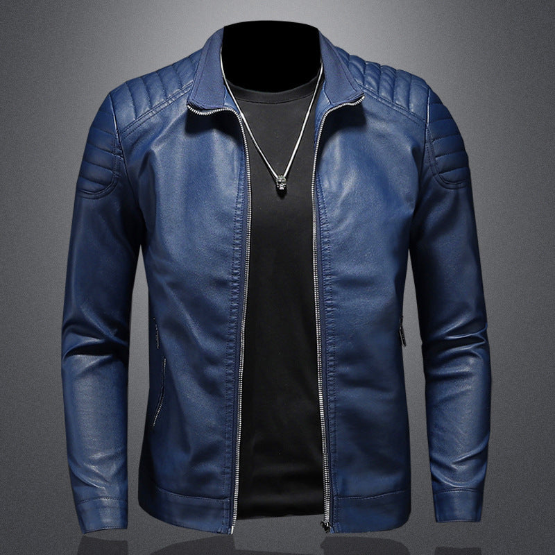 Highway Renegade: Leather Motorcycle Jacket