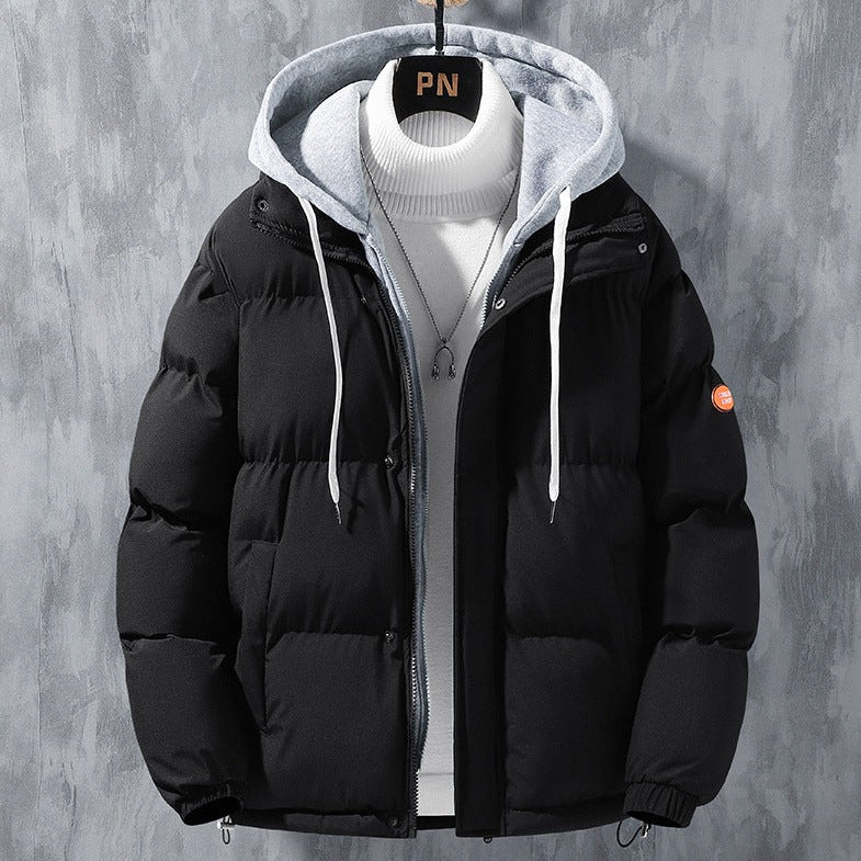 Slay The Day In Style & Warmth: Windproof Hooded Jacket