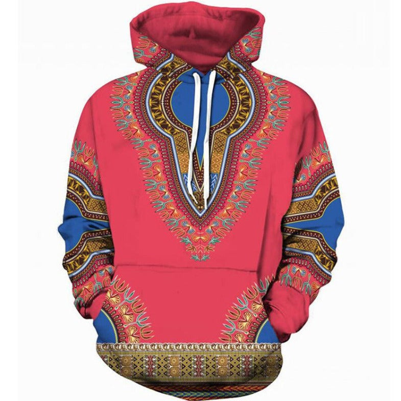 Unleash Your Inner Vibrance: 3D Printed Hoodies with African Flair