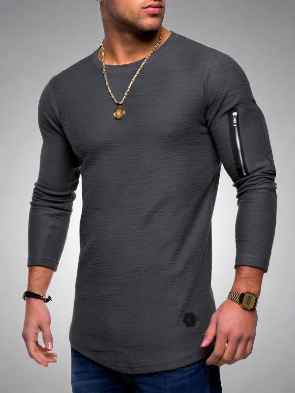 Casual Long Sleeve Top For Men: Effortless Comfort & Endless Style