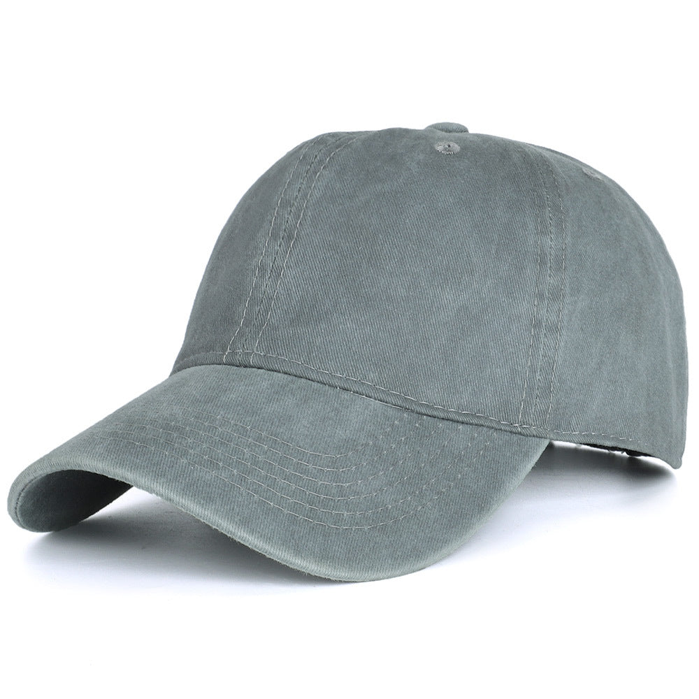 Washed Baseball Cap For Timeless Style