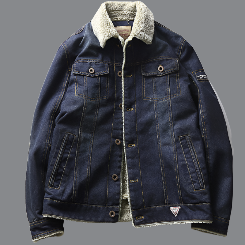 Denim Meets Fleece: The Ultimate Men's Jacket For Chilled Days