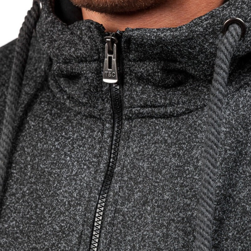 The Perfect Blend: Comfort & Cool Combined In This Fleece Hoodie