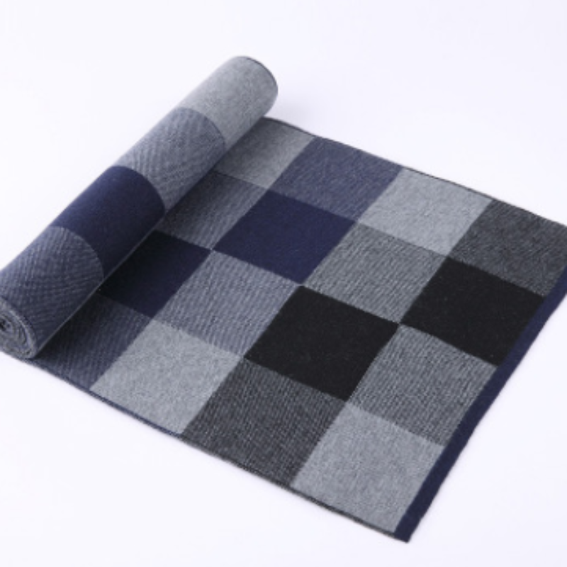 Wrap Yourself In Warmth & Style: The Ultimate Wool Plaid Scarf