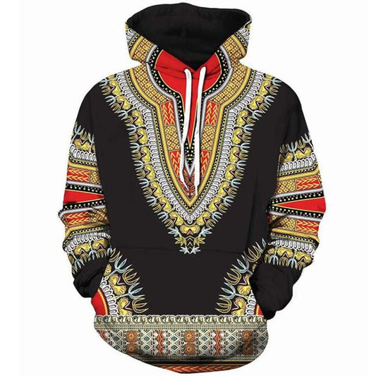 Unleash Your Inner Vibrance: 3D Printed Hoodies with African Flair