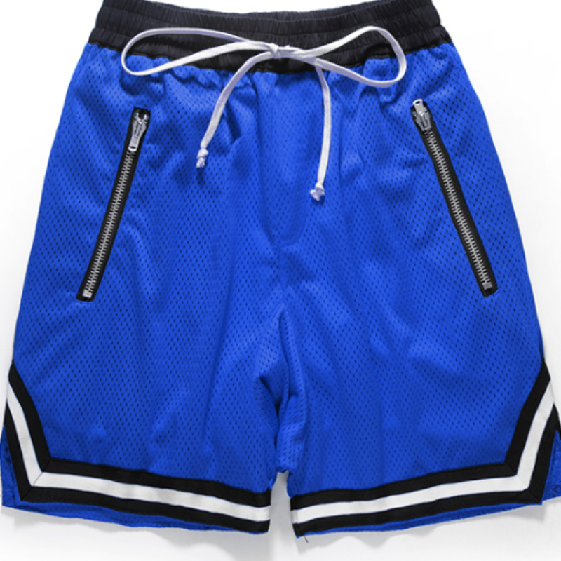 Move Freely, Store Securely: Zip-Pocketed Sports Shorts