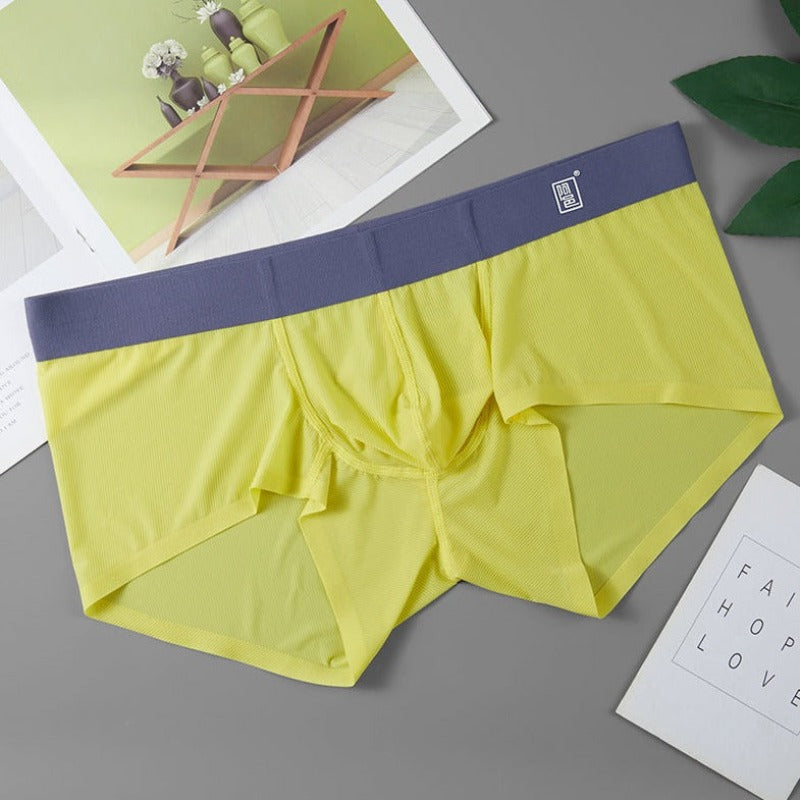 Summer Slayers: Breathable Ice Silk Boxers