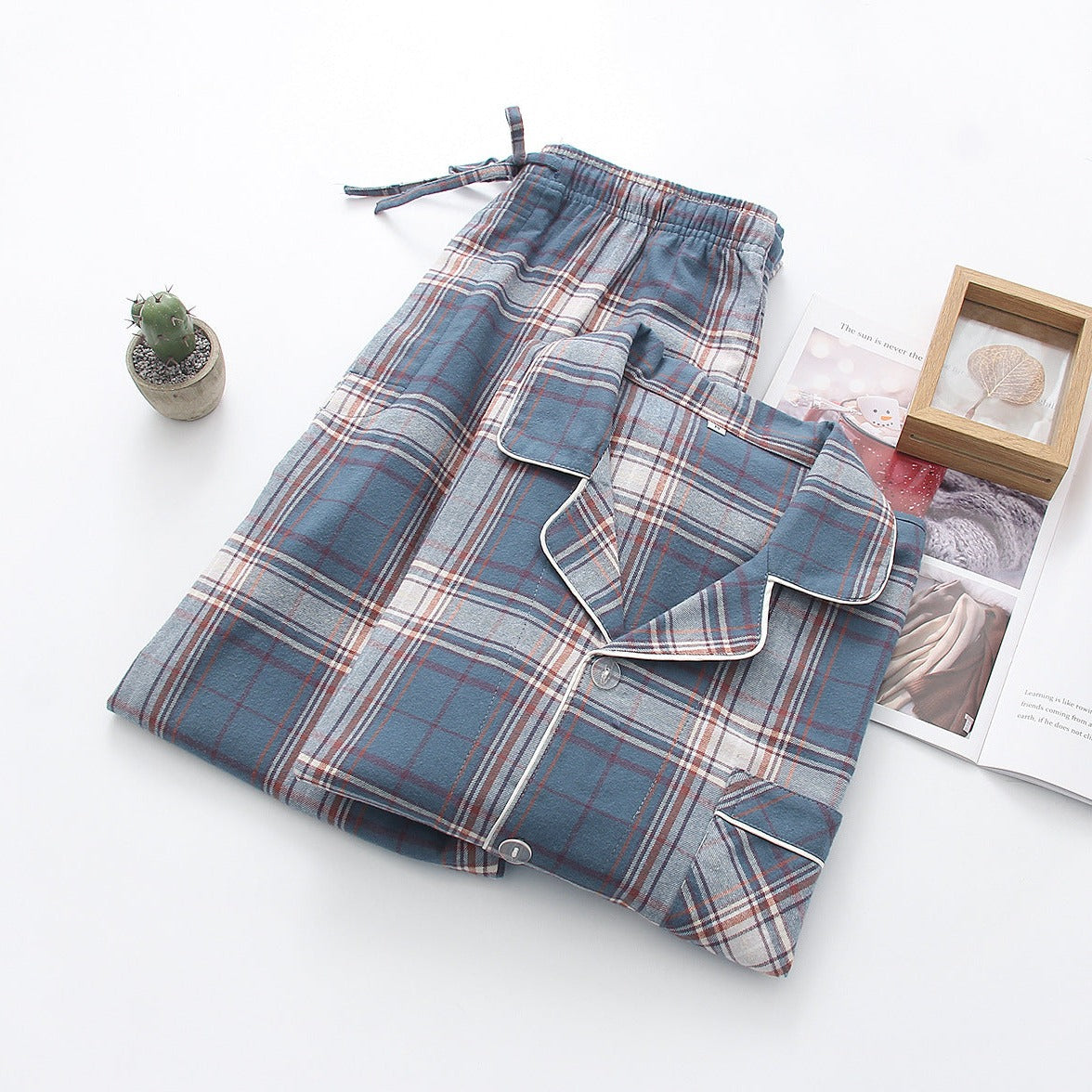 Cozy Cloud Comfort: Men's Flannel PJs For Blissful Lounging