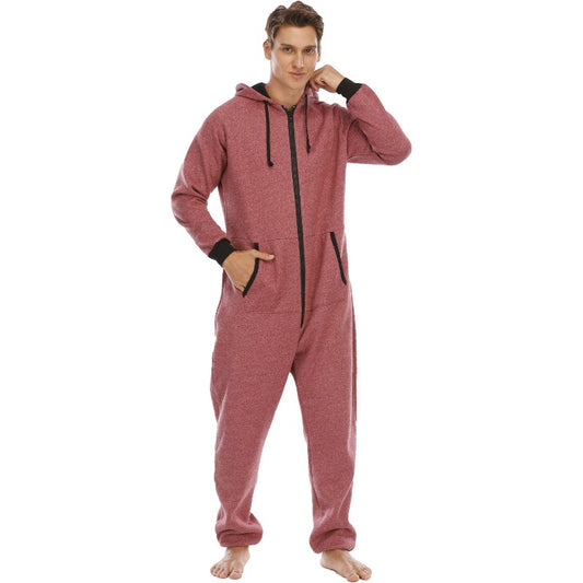 Ultimate Cozy Castle: The All-In-One Fleece Jumpsuit