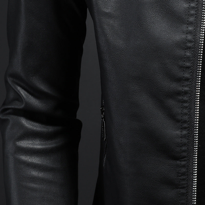 Highway Renegade: Leather Motorcycle Jacket