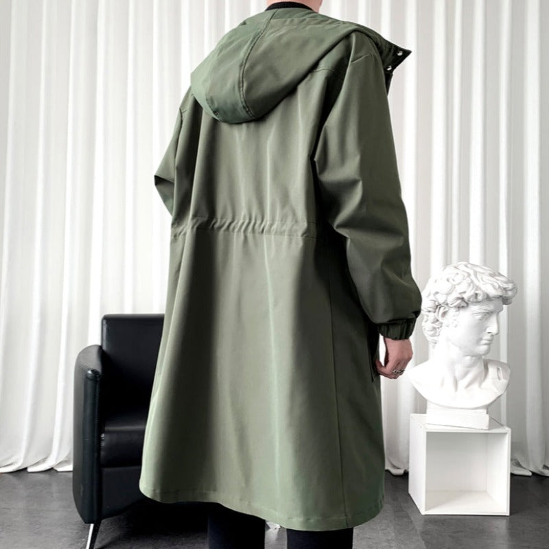 Face Any Weather In Style: Big Pocket Windbreaker Hooded Coat