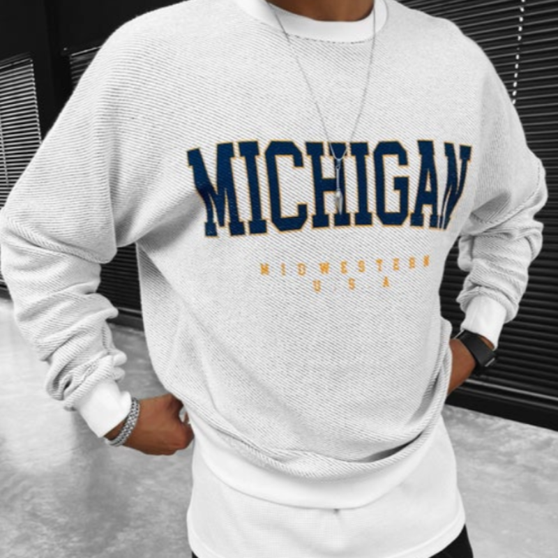 MICHIGAN 3D Printed Sweatshirt: Unleash Your Pride