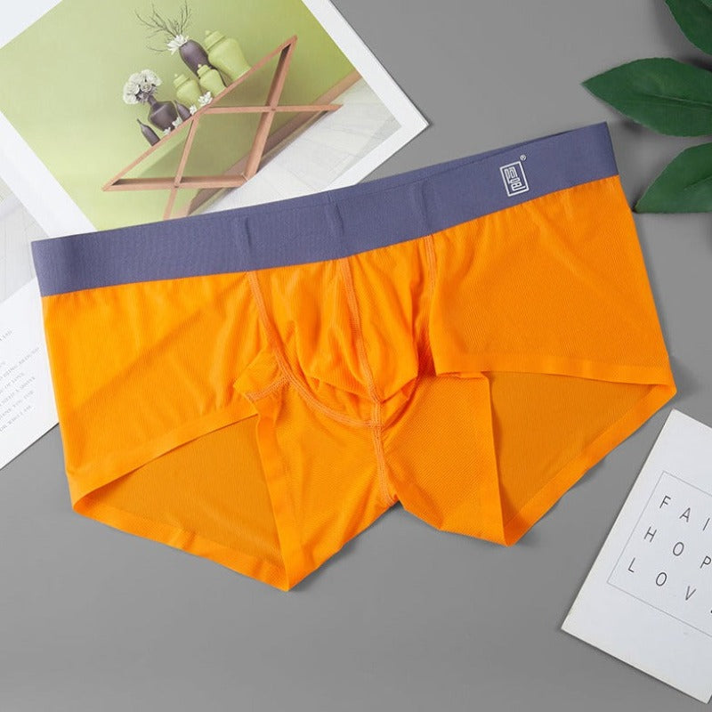 Summer Slayers: Breathable Ice Silk Boxers