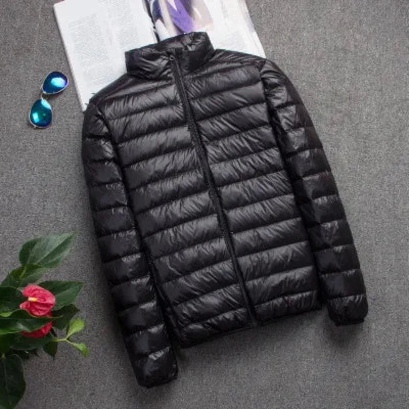 Lightweight Warmth, Maximum Style: Men's Puffer Jacket