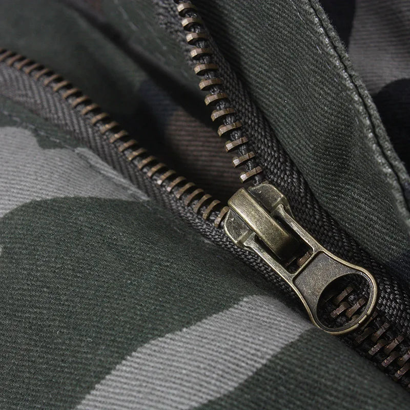 Hidden Arsenal: Cotton Camo Cargo Shorts