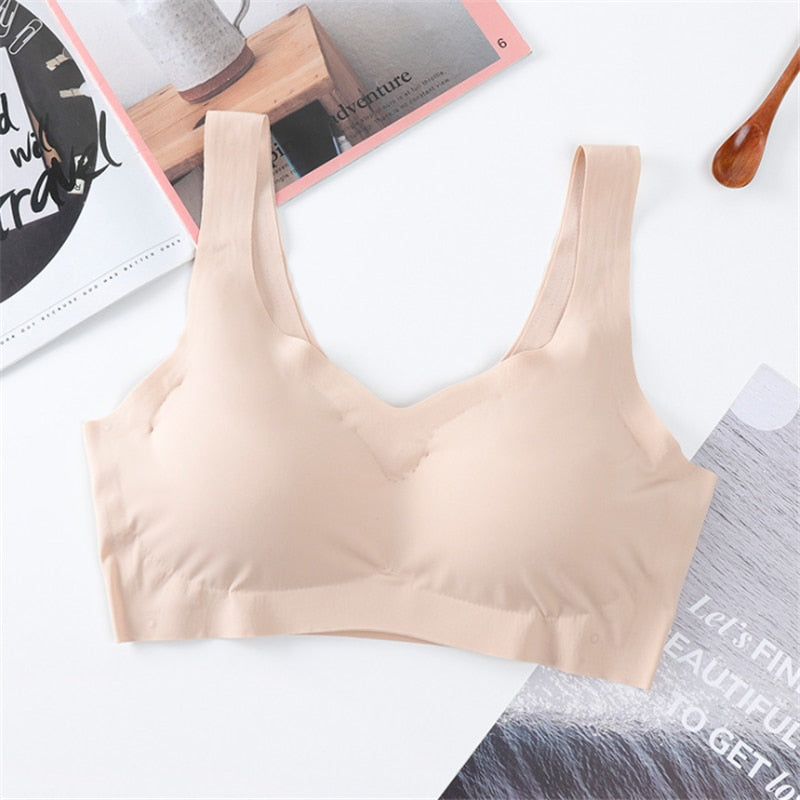 Silky Soft Breathable & Seamless Push Up Bra