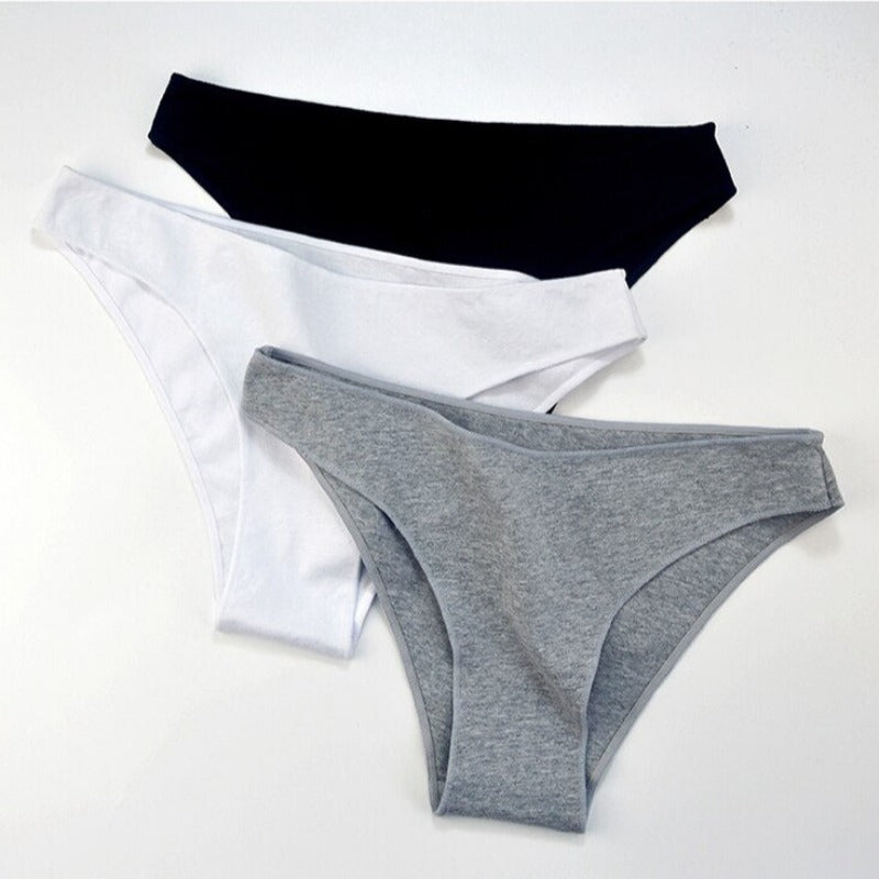 2-Pcs Cotton Panties: Soft, Comfortable & Breathable