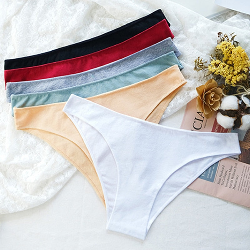 2-Pcs Cotton Panties: Soft, Comfortable & Breathable