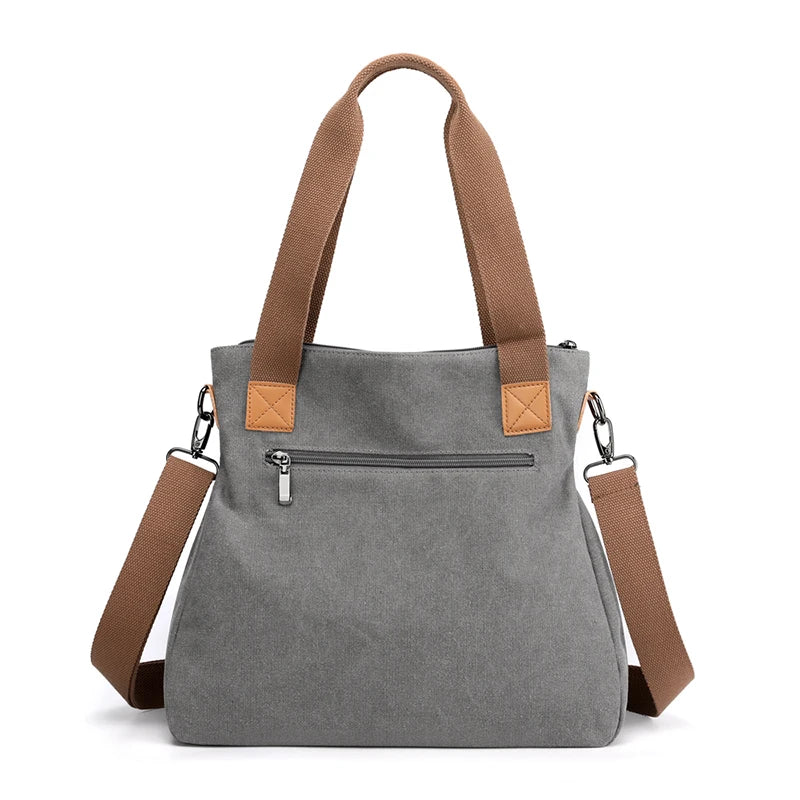 Carry It Your Way: The Multitasking Women's Shoulder Bag With Secure Zipper Closure