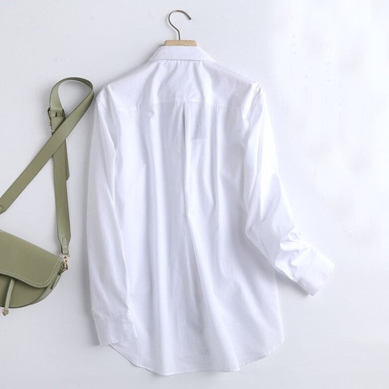 Classic White Blouse With A Modern Twist