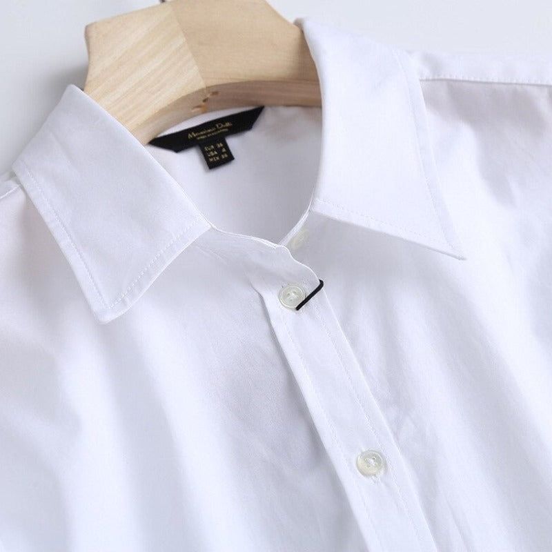 Classic White Blouse With A Modern Twist