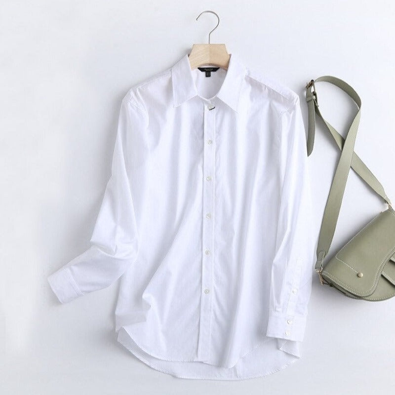 Classic White Blouse With A Modern Twist